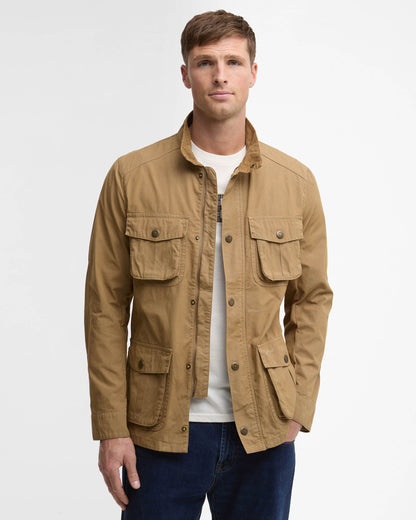 Barbour Corbridge Mens Casual Jacket - Stone | CHO | Designer Mens Casual Jackets