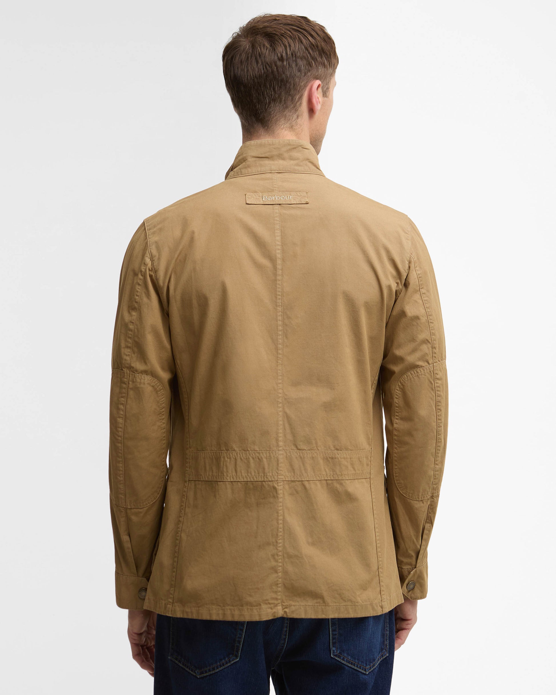 Barbour Corbridge Mens Casual Jacket - Stone | CHO | Designer Mens Casual Jackets