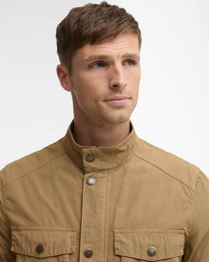 Barbour Corbridge Mens Casual Jacket - Stone | CHO | Designer Mens Casual Jackets