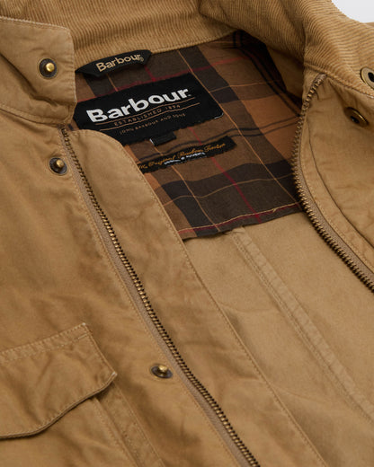 Barbour Corbridge Mens Casual Jacket - Stone | CHO | Designer Mens Casual Jackets