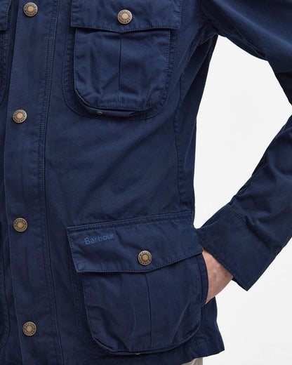 Barbour Corbridge Mens Casual Jacket - Navy | CHO | Designer Mens Casual Jackets