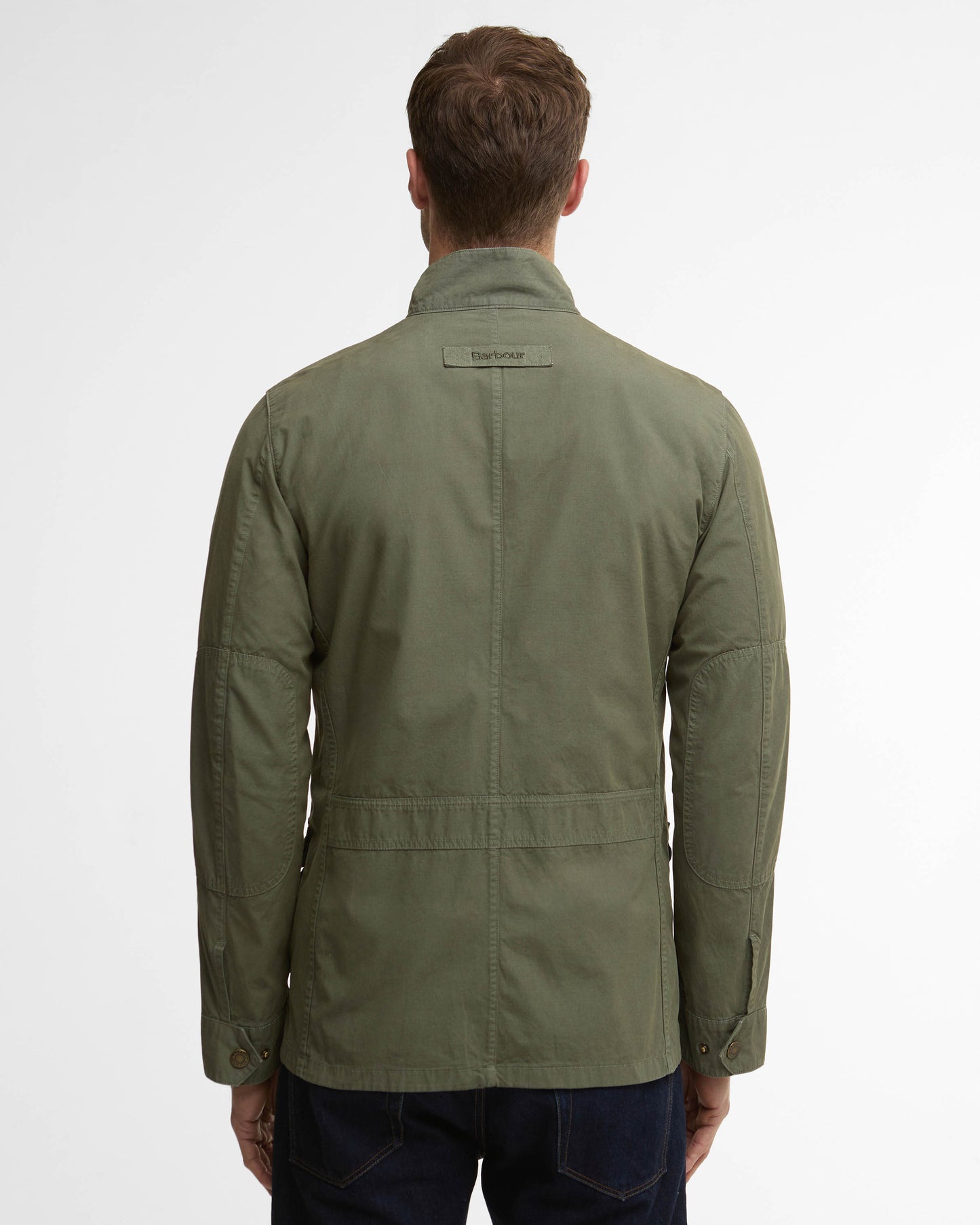 Barbour Corbridge Mens Casual Jacket - Dusty Olive | CHO | Designer Mens Casual Jackets