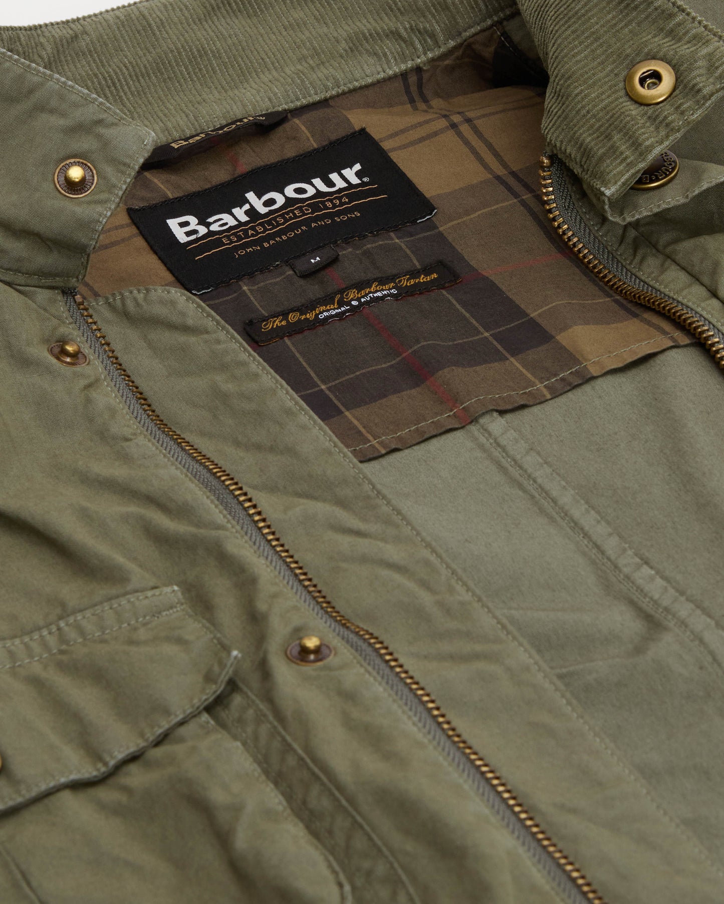 Barbour Corbridge Mens Casual Jacket - Dusty Olive | CHO | Designer Mens Casual Jackets