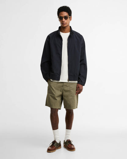 Barbour Royston Cotton Mens Casual Jacket - Dark Navy | CHO | Designer Mens Jackets