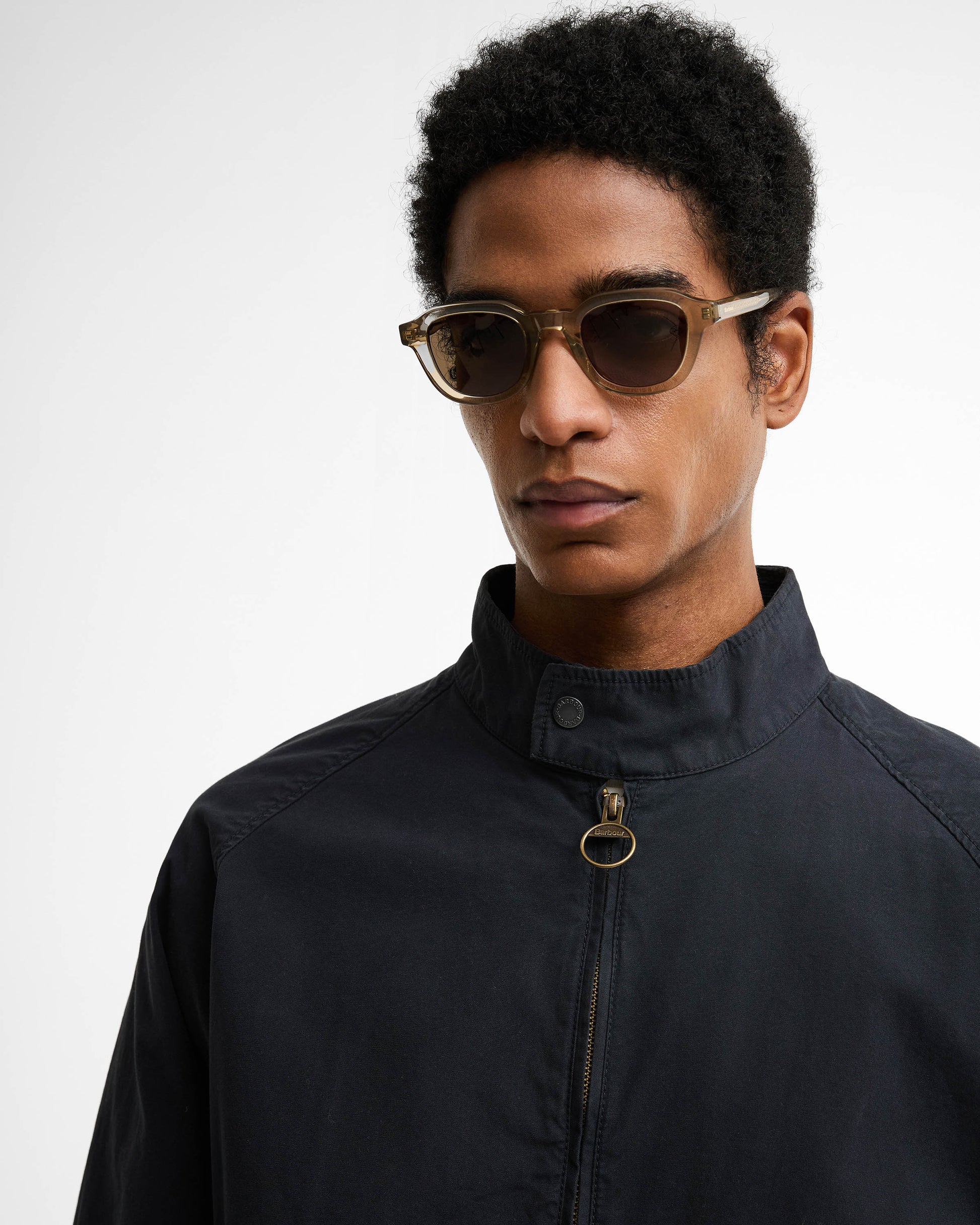 Barbour Royston Cotton Mens Casual Jacket - Dark Navy | CHO | Designer Mens Jackets