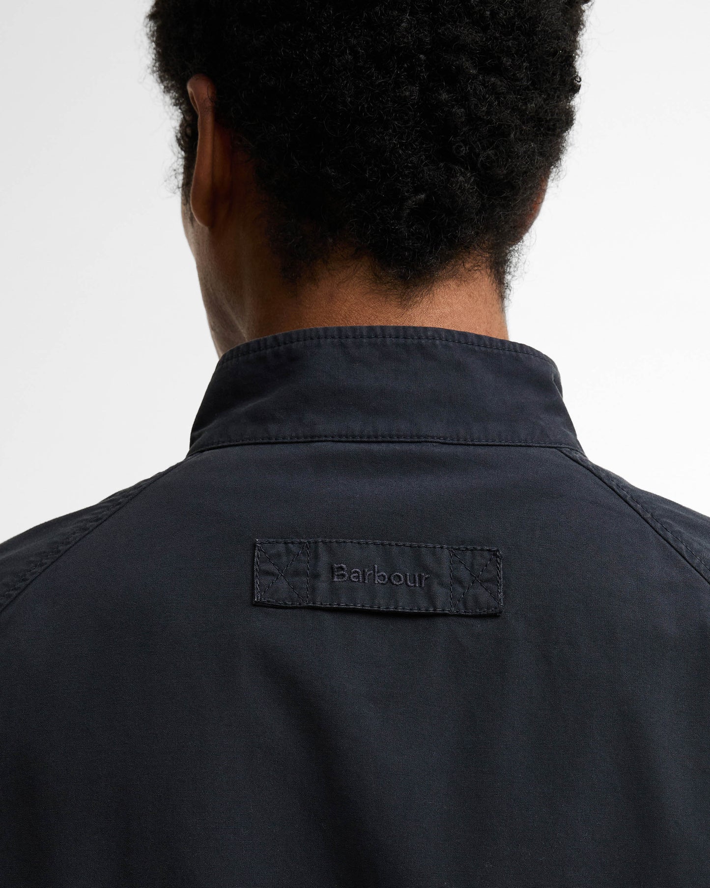 Barbour Royston Cotton Mens Casual Jacket - Dark Navy | CHO | Designer Mens Jackets