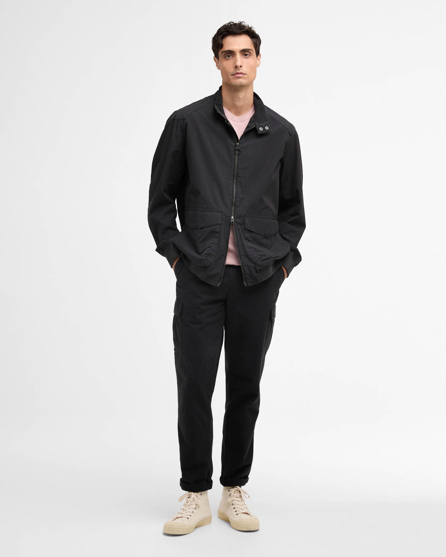 Barbour International Matley Mens Casual Jacket - Black | CHO | Designer Mens Casual Jackets