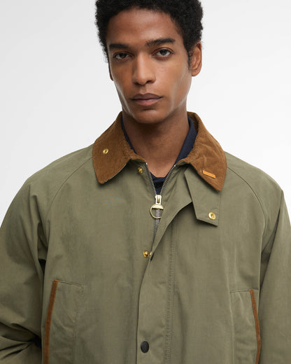 Barbour Icons Bedale Mens Casual Jacket - Fern | CHO | Designer Mens Casual Jackets