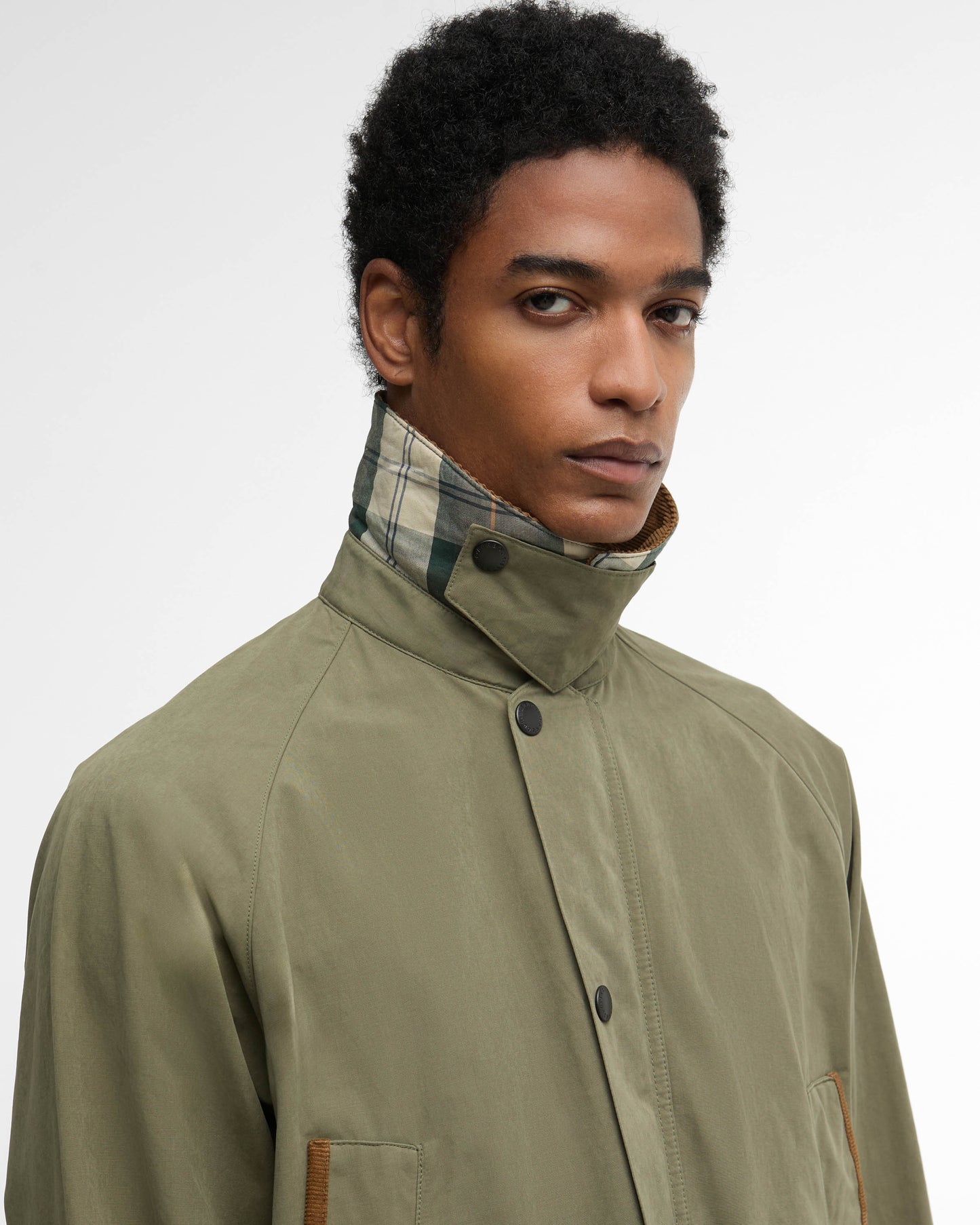 Barbour Icons Bedale Mens Casual Jacket - Fern | CHO | Designer Mens Casual Jackets