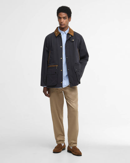 Barbour Icons Bedale Mens Casual Jacket - Navy | CHO | Designer Mens Casual Jackets
