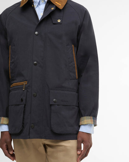 Barbour Icons Bedale Mens Casual Jacket - Navy | CHO | Designer Mens Casual Jackets