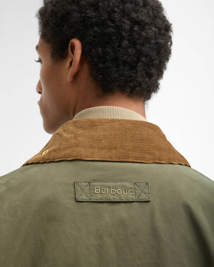 Barbour Icons Border Mens Casual Jacket - Ivy Green | CHO | Designer Mens Casual Jackets