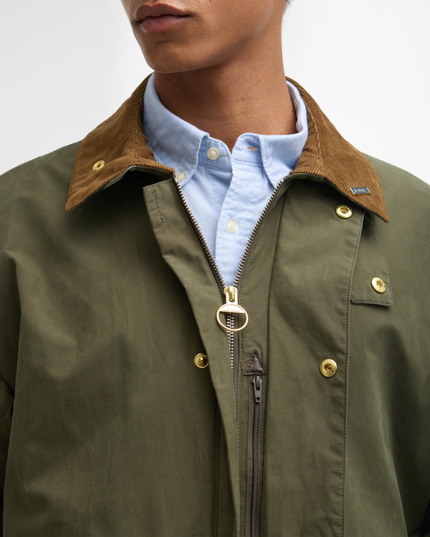 Barbour Icons Border Mens Casual Jacket - Ivy Green | CHO | Designer Mens Casual Jackets