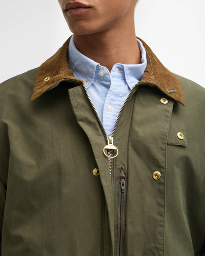 Barbour Icons Border Mens Casual Jacket - Ivy Green | CHO | Designer Mens Casual Jackets