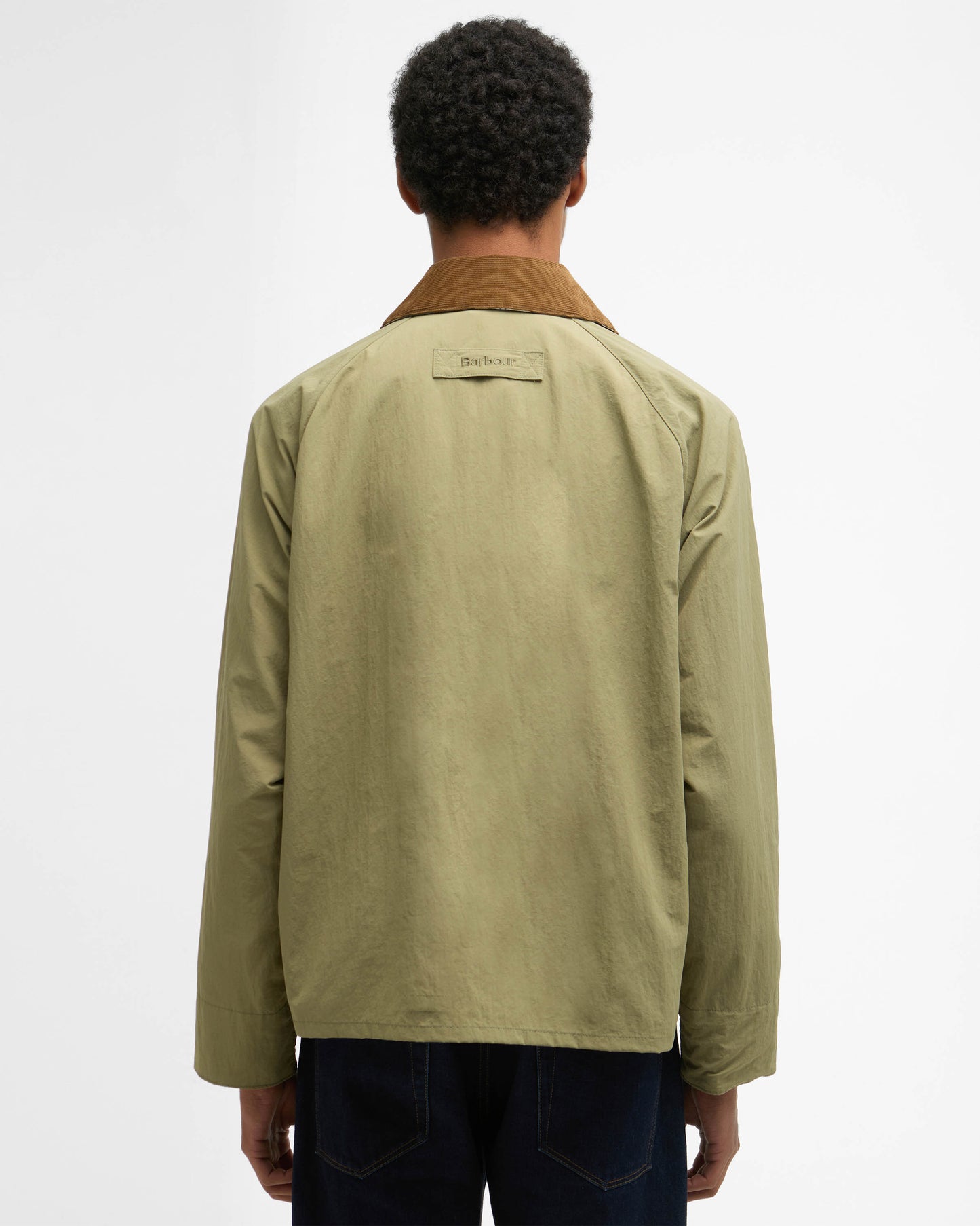 Barbour Icons Spey Mens Casual Jacket - Bleached Olive