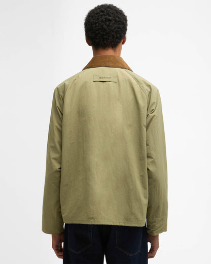 Barbour Icons Spey Mens Casual Jacket - Bleached Olive