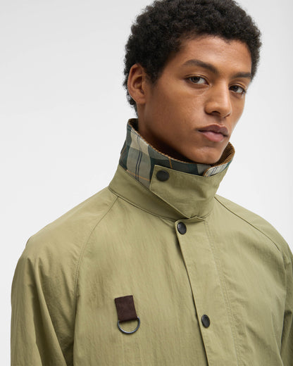 Barbour Icons Spey Mens Casual Jacket - Bleached Olive