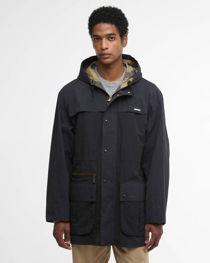 Barbour Icons Durham Mens Casual Jacket - Navy | CHO | Designer Mens Casual Jackets