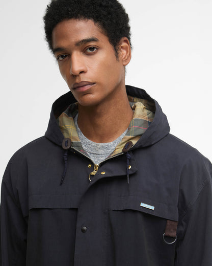 Barbour Icons Durham Mens Casual Jacket - Navy | CHO | Designer Mens Casual Jackets