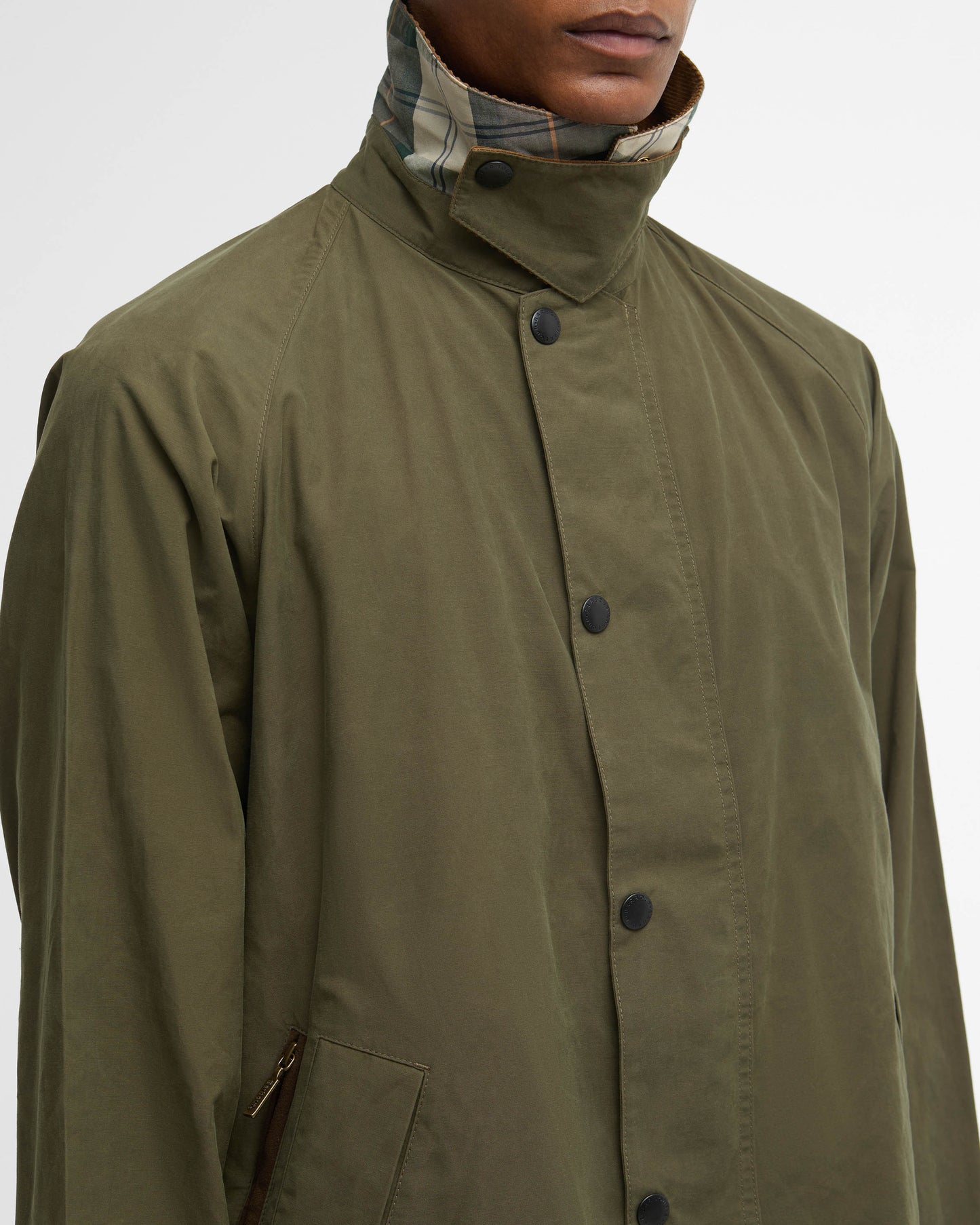 Barbour Icons Transport Mens Casual Jacket - Ivy Green | CHO | Designer Mens Casual Jackets