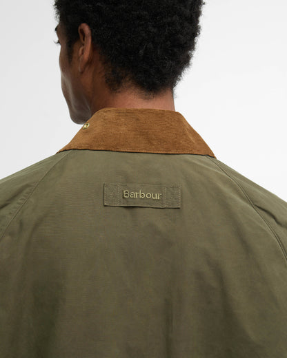 Barbour Icons Transport Mens Casual Jacket - Ivy Green | CHO | Designer Mens Casual Jackets