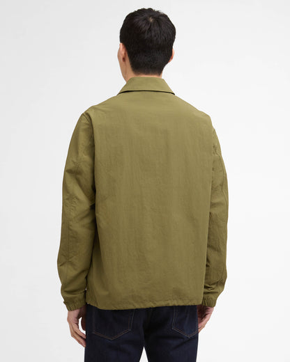 Barbour International Coach Mens Casual Jacket - Burnt Olive | CHO | Designer Mens Casual Jackets