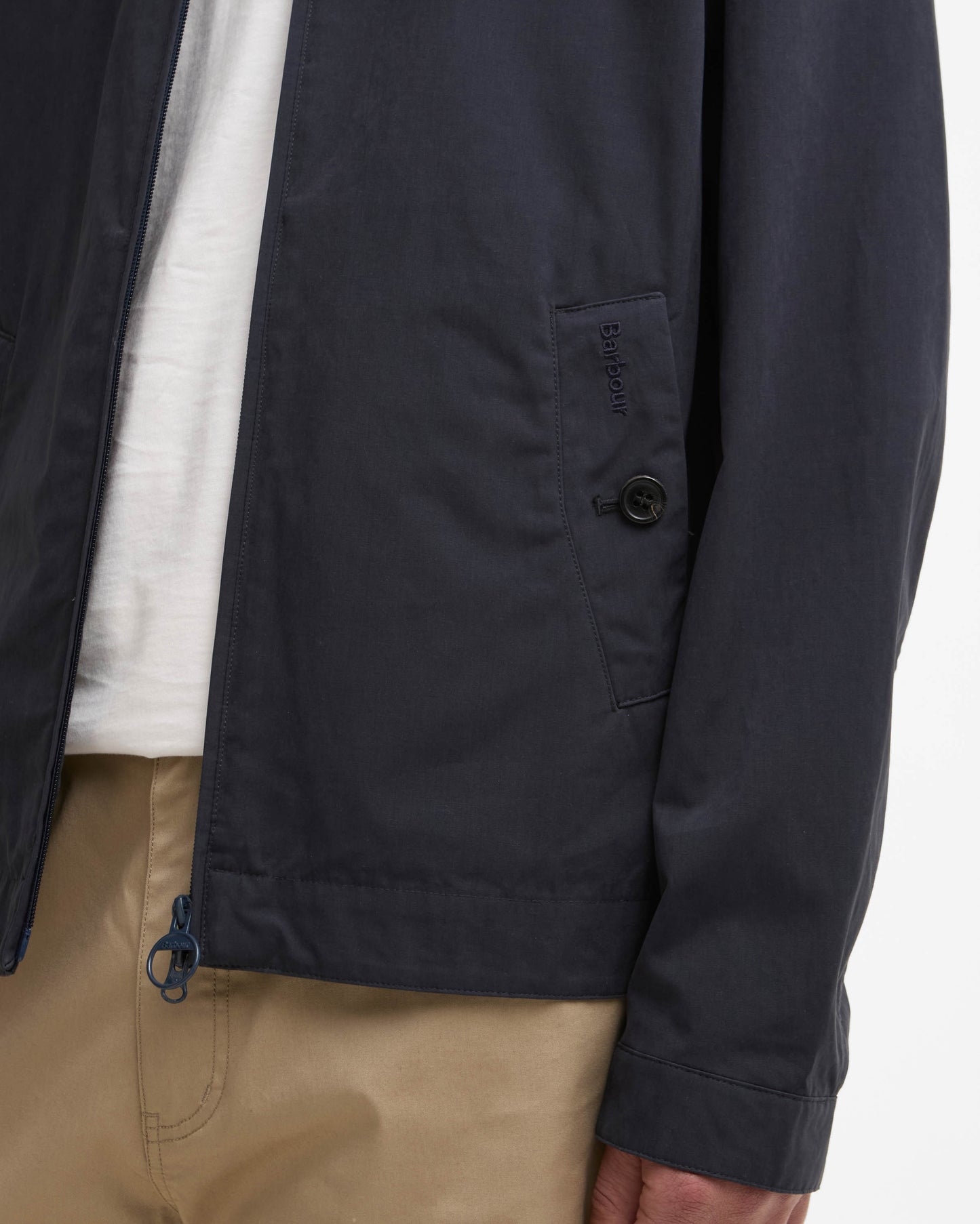 Barbour Tyneside Mens Casual Jacket - Navy | CHO | Designer Mens Casual Jackets