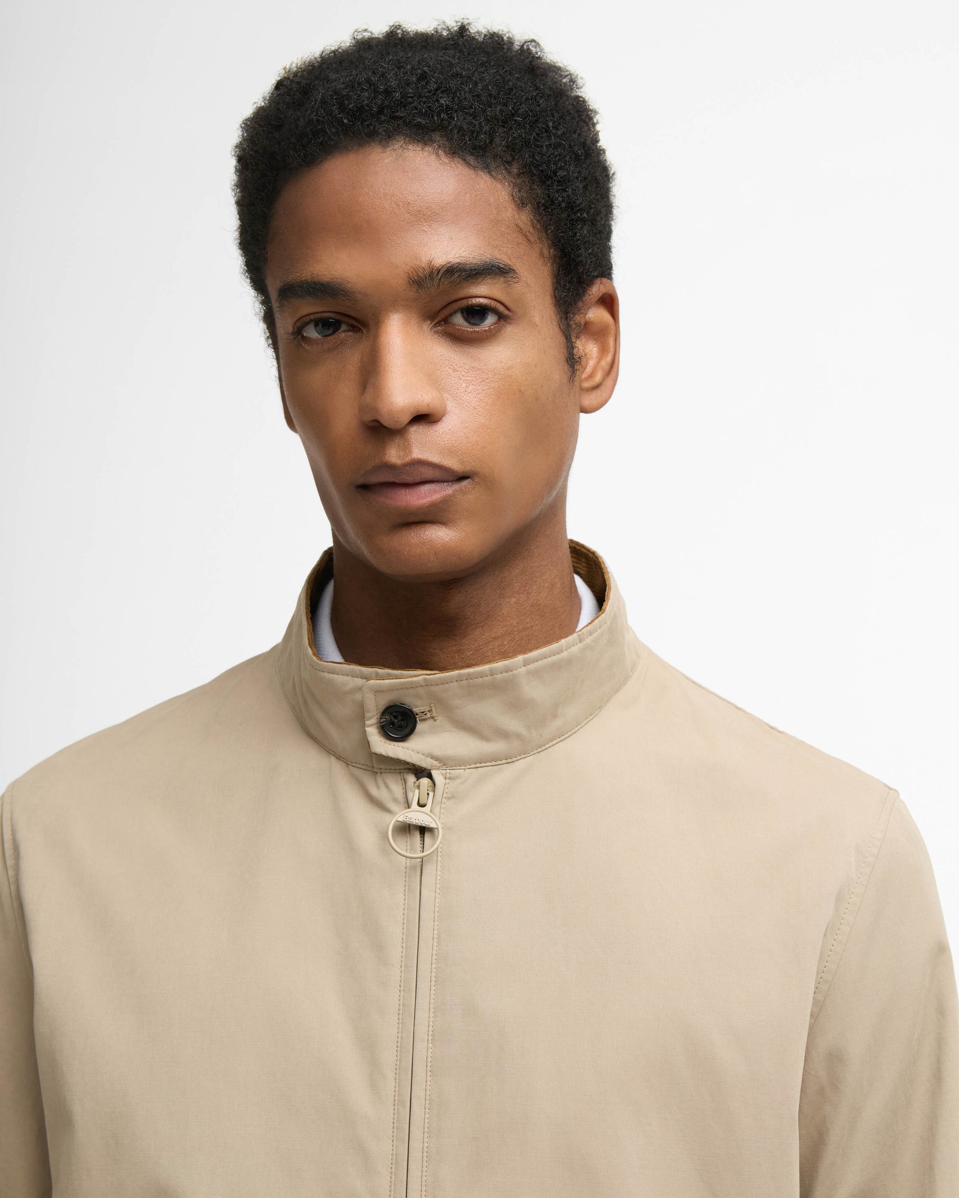 Barbour Tyneside Mens Casual Jacket - Washed Stone | CHO | Designer Mens Casual Jackets