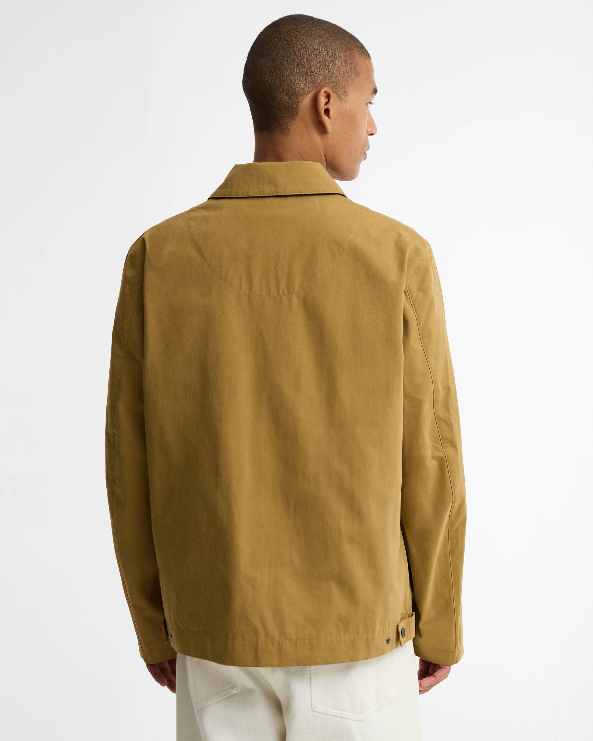 Barbour Bayfield Mens Casual Jacket - Camel | CHO | Designer Mens Jackets