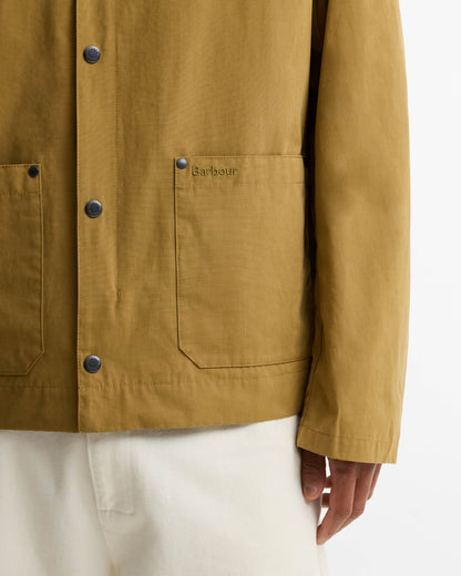Barbour Bayfield Mens Casual Jacket - Camel | CHO | Designer Mens Jackets