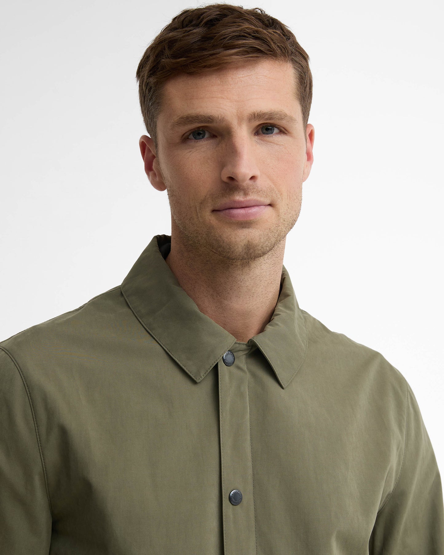 Barbour Bayfield Mens Casual Jacket - Dusty Olive