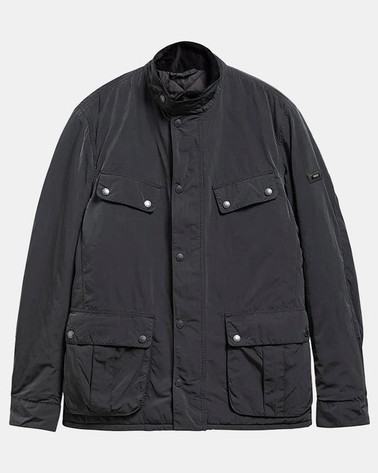 Barbour International Mens 90th Anniversary Duke Casual Jacket - Black