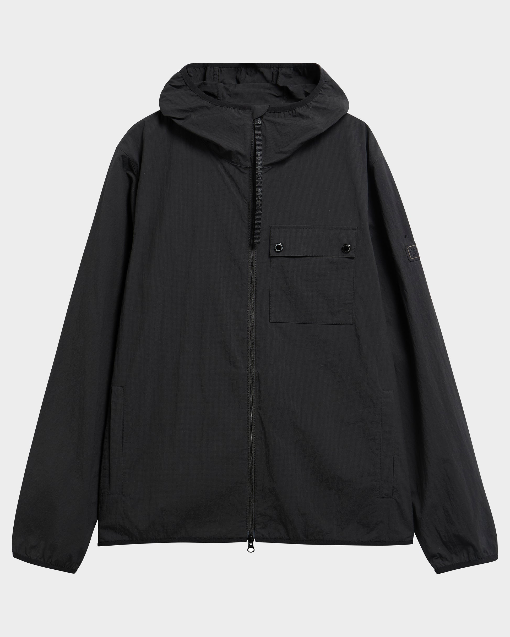 Barbour International Dalliston Mens Casual Jacket - Black | CHO | Designer Mens Jackets