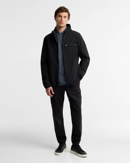 Barbour International Dalliston Mens Casual Jacket - Black | CHO | Designer Mens Jackets