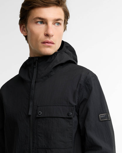 Barbour International Dalliston Mens Casual Jacket - Black | CHO | Designer Mens Jackets