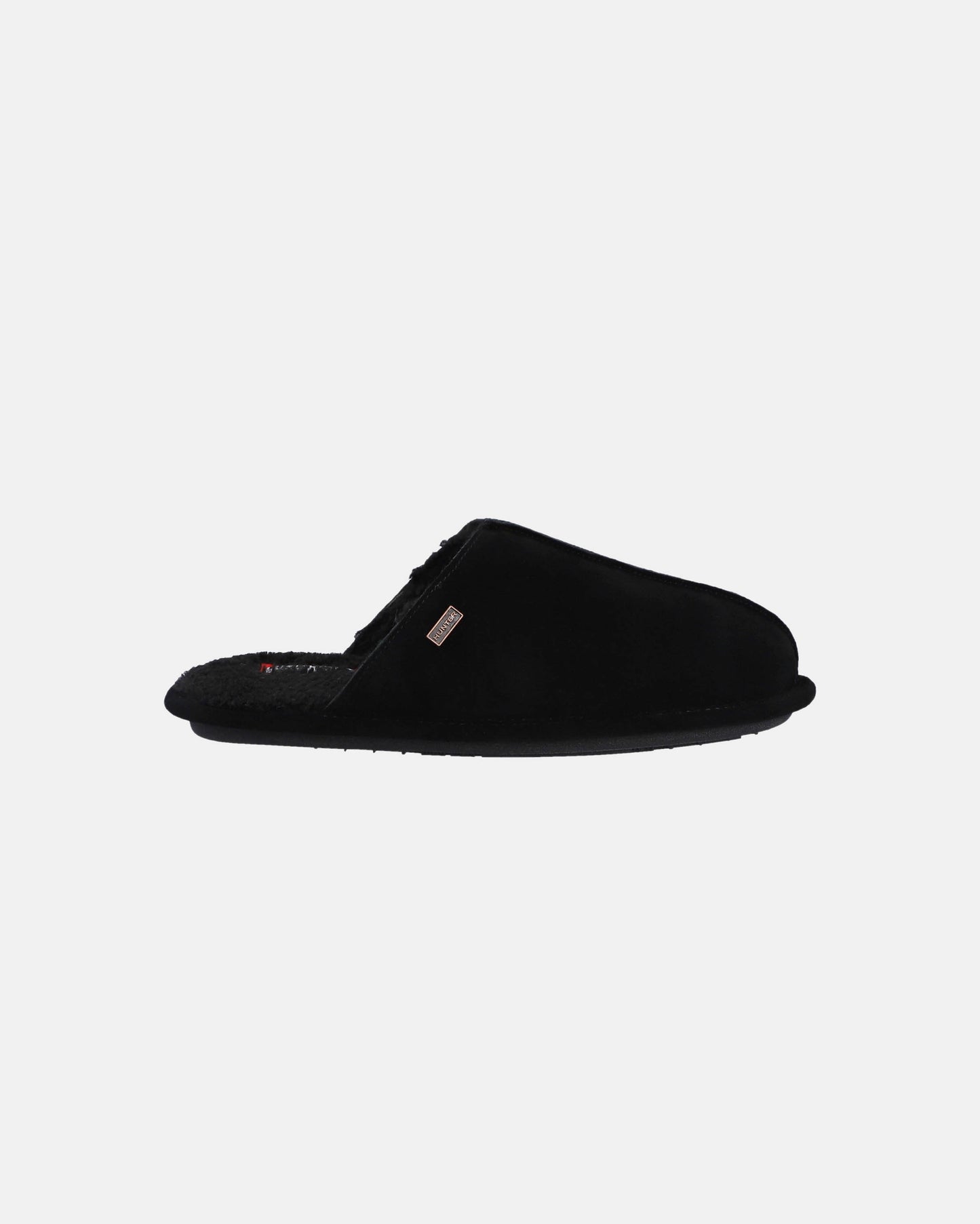 Hunter Mens Mule Slipper - Black