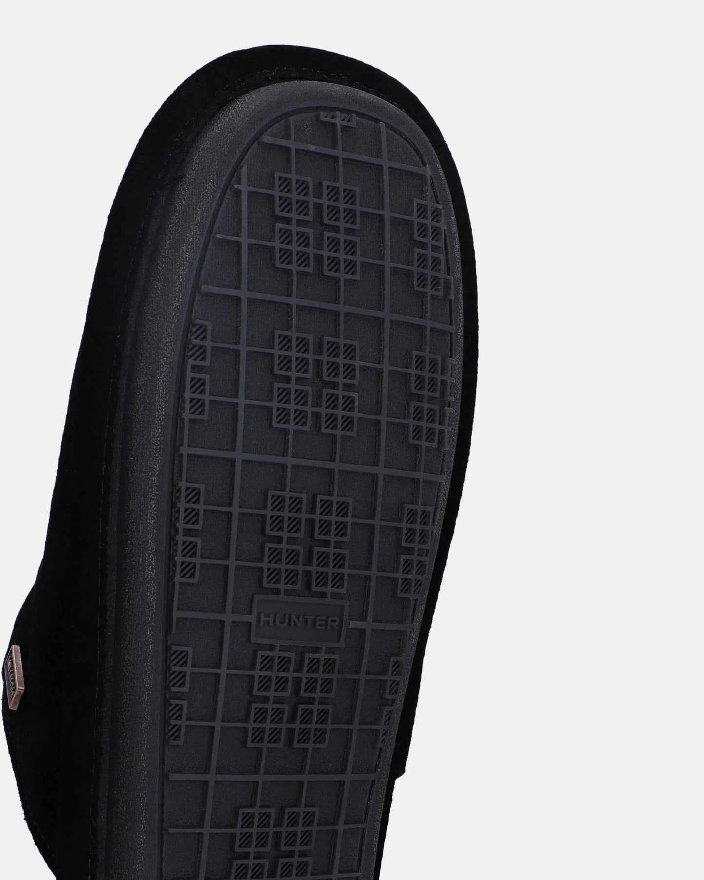 Hunter Mens Mule Slipper - Black