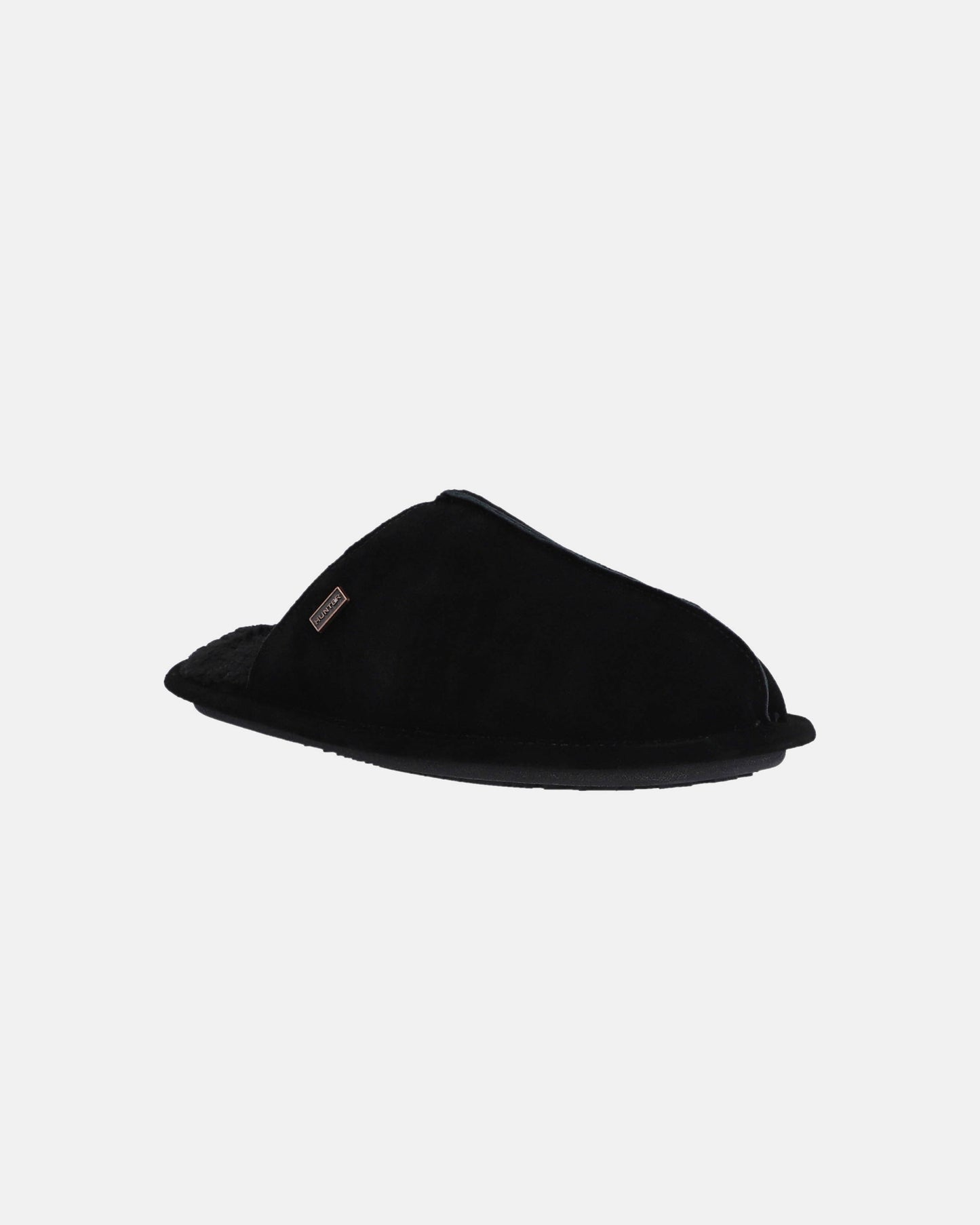 Hunter Mens Mule Slipper - Black