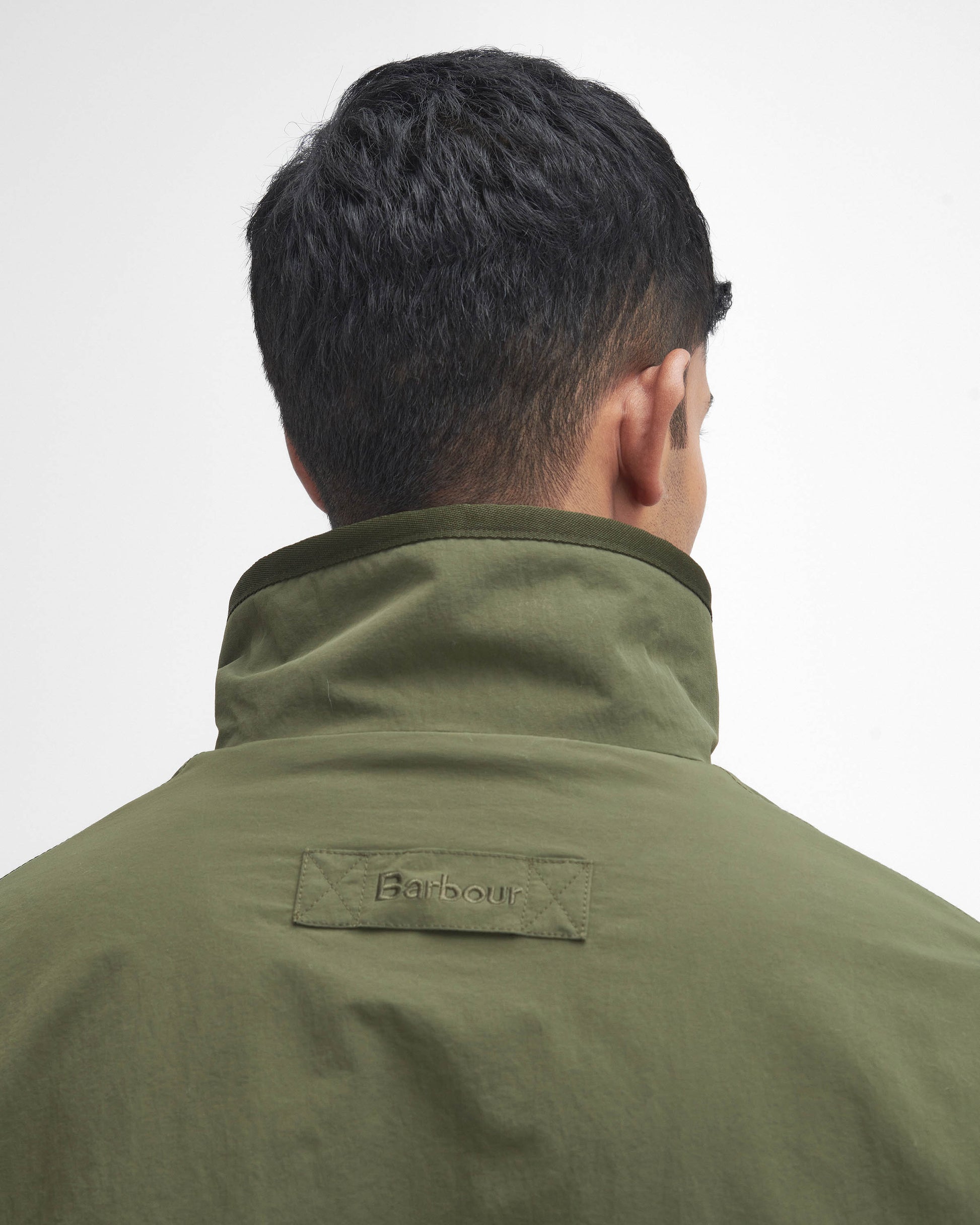 Barbour Mens Reversible Fleece Jacket - Fern | CHO | Designer Mens Fleece Jackets