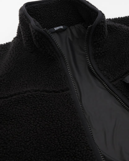 Barbour International Mossdale Mens Fleece Jacket - Black