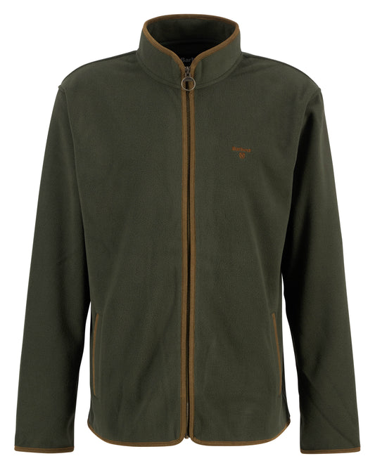 Barbour Harwood Mens Zip Thru Fleece - Olive