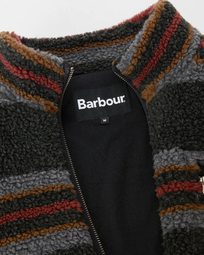 Barbour Endmoor Mens Relaxed Fit Fleece - Black Mix
