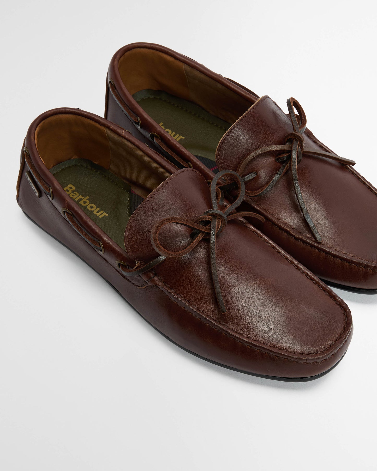 Barbour Courage Mens Driving Shoes - Brown | CHO | Designer Mens Shoes