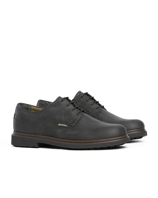 Barbour Carthy Mens Derby Shoes - Black