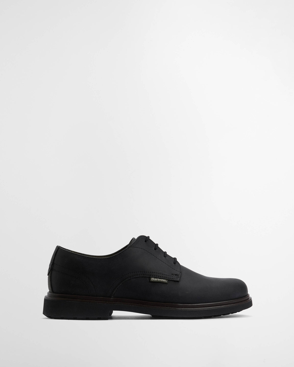 Barbour Carthy Mens Derby Shoes - Black | CHO | Designer Mens Shoes