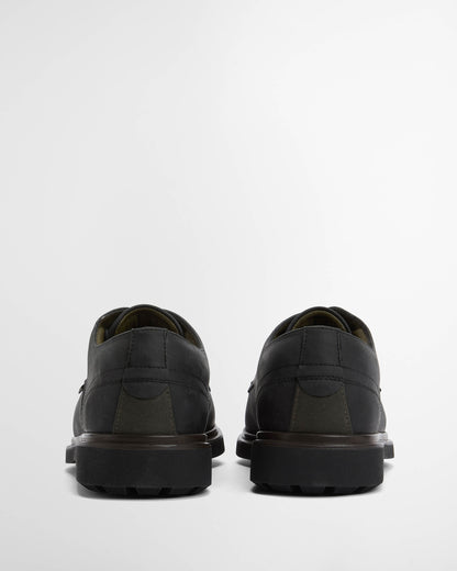 Barbour Carthy Mens Derby Shoes - Black | CHO | Designer Mens Shoes