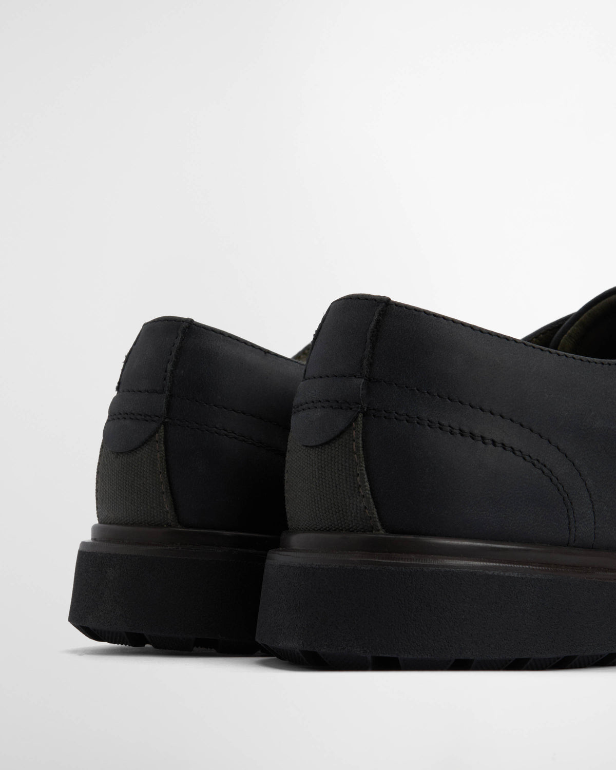 Barbour Carthy Mens Derby Shoes - Black | CHO | Designer Mens Shoes