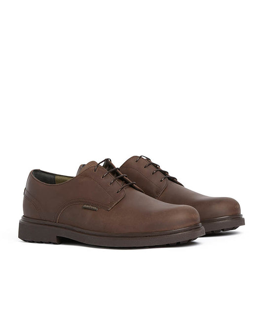 Barbour Carthy Mens Derby Shoes - Dark Brown