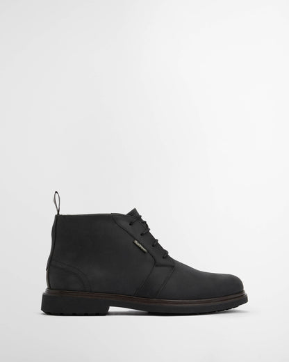 Barbour Meays Mens Chukka Boots - Black | CHO | Designer Mens Boots