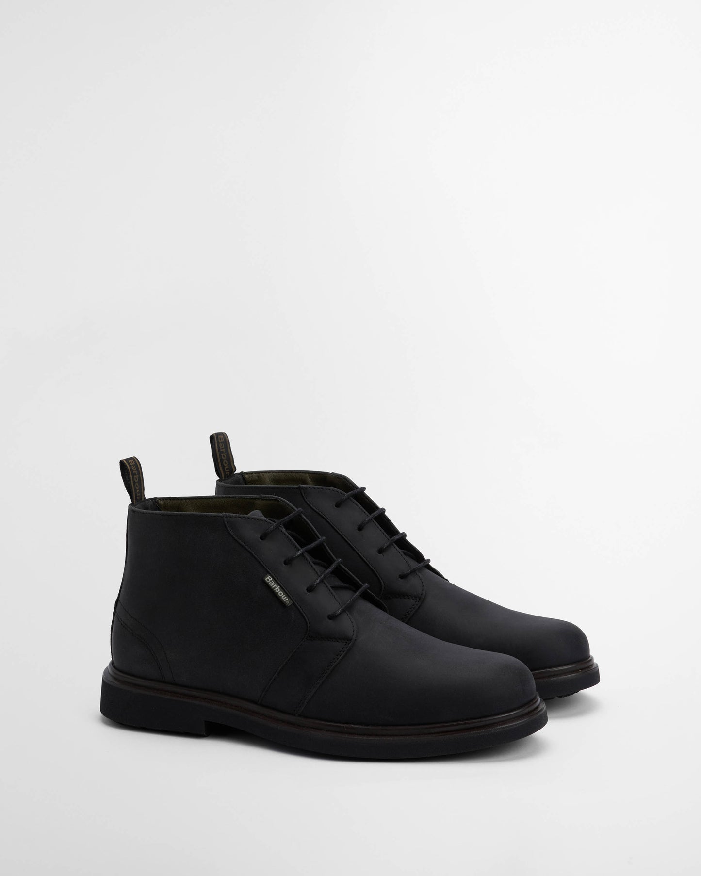 Barbour Meays Mens Chukka Boots - Black | CHO | Designer Mens Boots